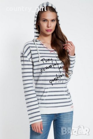 Desigual - страхотна дамска блуза, снимка 2 - Блузи с дълъг ръкав и пуловери - 23671833