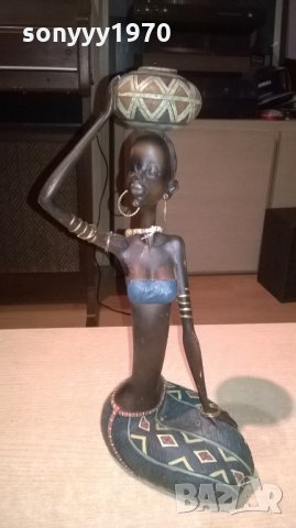 поръчана-афро дама-ретро колекция-40х18х12см-внос швеицария, снимка 4 - Колекции - 23743509