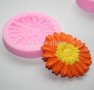  гербер хризантема силиконов молд форма за украса и декорация на торти и др., снимка 2