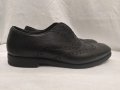 CANALI черни, кожени, официални обувки, снимка 1 - Официални обувки - 25905372