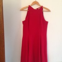Червена рокля, снимка 4 - Рокли - 22775347