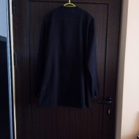 дълга черна риза с паети , снимка 2 - Ризи - 26065842