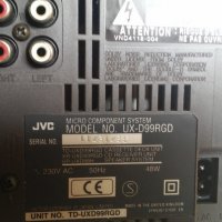 JVC UX-D99R аудио система без колони, снимка 3 - Аудиосистеми - 25874748