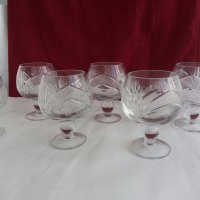 кристални чаши , снимка 7 - Антикварни и старинни предмети - 19293090