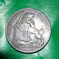 5 франка Швейцария 1867, снимка 1 - Нумизматика и бонистика - 19109639