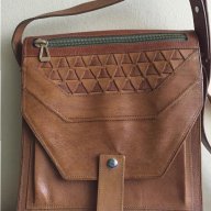 Винтидж чанта естествена кожа, снимка 1 - Чанти - 12483514