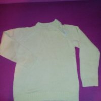 Жълт пуловер Ла Редут размер 138, снимка 1 - Други - 22651875