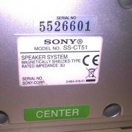 Sony 3 бр-център+2 колони-26/10/9см/15/10/9см-внос швеицария, снимка 10 - Тонколони - 15285739