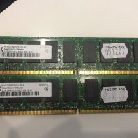 маркови памети Infineon 2х2gb DDR2