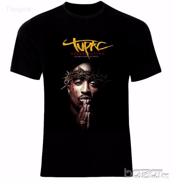 2Pac Tupac Rap Hip Hop Resurrecti​on In His Own Words Тениска Мъжка/Дамска S до 2XL, снимка 1