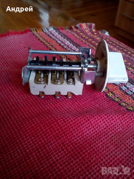 Стар електрически ключ за печка, снимка 1