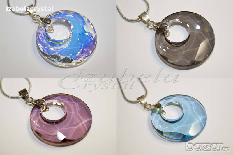 Колие Сваровски ''Victory'' 28мм. Crystals from SWAROVSKI ® , снимка 1