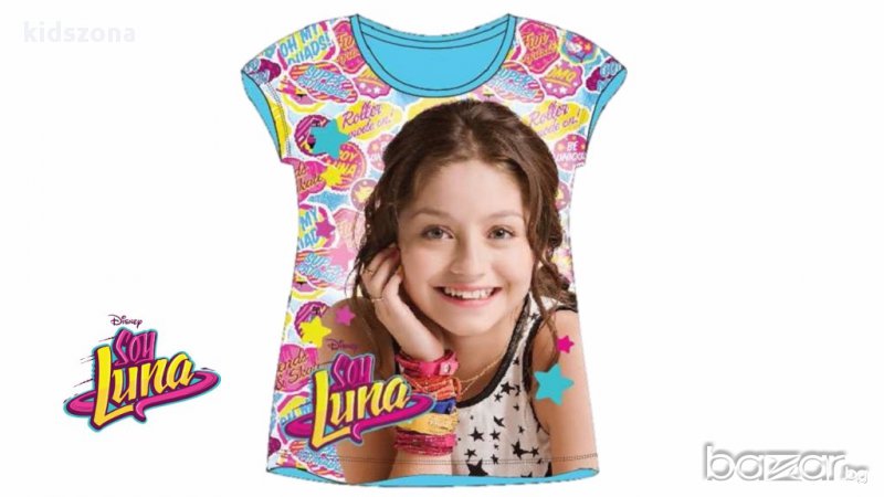 Нова цена! Детска тениска Soy Luna за 7 г. - М1-2, снимка 1