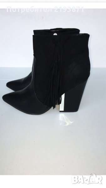 Черни боти марка JustFab номер 40, снимка 1