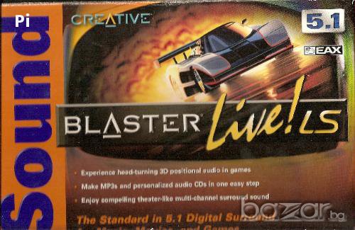 SoundBlaster Live 5.1 Digital PCI SoundCard..., снимка 1