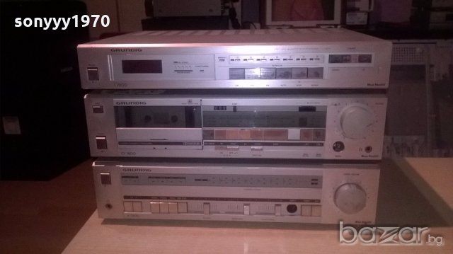 grundig amplifier+tuner+deck-внос швеицария, снимка 3 - Ресийвъри, усилватели, смесителни пултове - 19264437