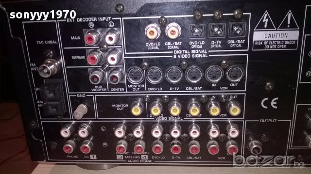 yamaha rx-v596rds/250w/made in france-внос англия, снимка 9 - Ресийвъри, усилватели, смесителни пултове - 17037513