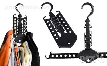  Държач за закачалки Magic Clothes Hanger, снимка 2 - Гардероби - 24425936