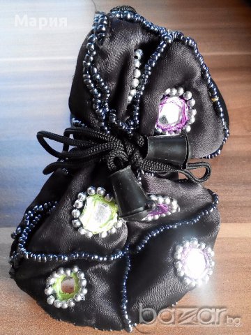 Уникална малка чантичка с огледалца, снимка 1