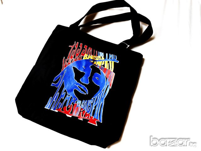 Спортна чанта с две дръжки в стил "Графити", снимка 5 - Чанти - 17132288