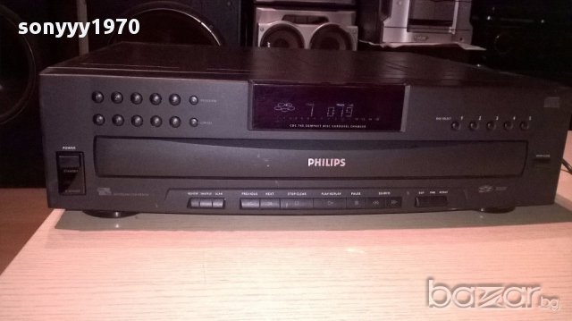 Philips cdc745/00 cd player changer-внос швеицария, снимка 5 - Ресийвъри, усилватели, смесителни пултове - 15104923