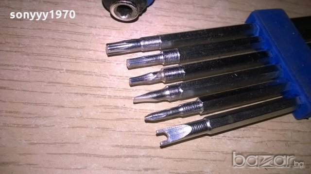 отвертка с много специални накраиници, снимка 9 - Отвертки - 19813864
