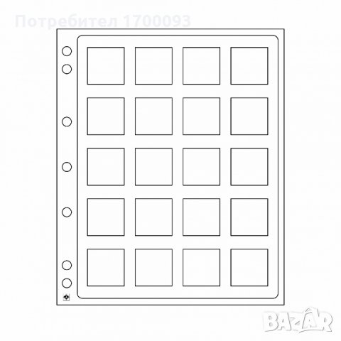 листи за сертифицирани и монети в кръгли капсули ENCAP - Leuchtturm -17 вида., снимка 6 - Нумизматика и бонистика - 24097869