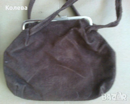239. Чанта велур  , снимка 2 - Чанти - 24625008