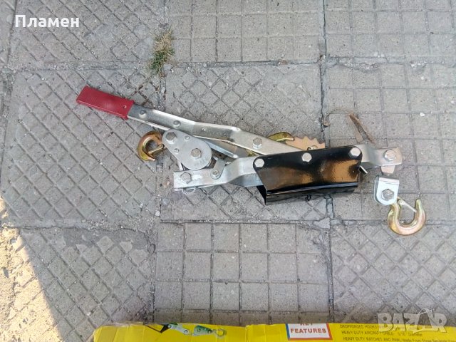 Ръчна лебедка с лост, ИЗТЕГЛЯЩО УСТРОЙСТВО2 T, снимка 5 - Аксесоари и консумативи - 16261385