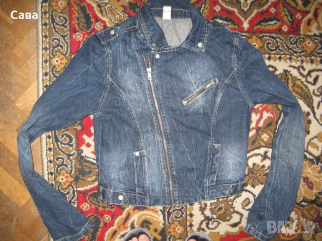 Дънково яке GINA BENOTTI   дамско,Л, снимка 2 - Якета - 22215858