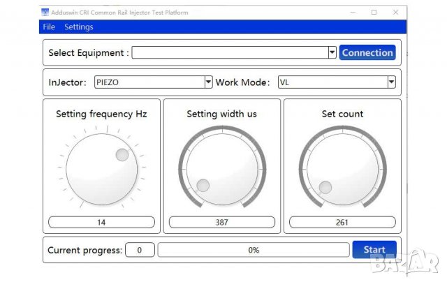 нов марков стенд за регулиране на дюзи/инжектори. Опция common rail, снимка 13 - Други инструменти - 23812872