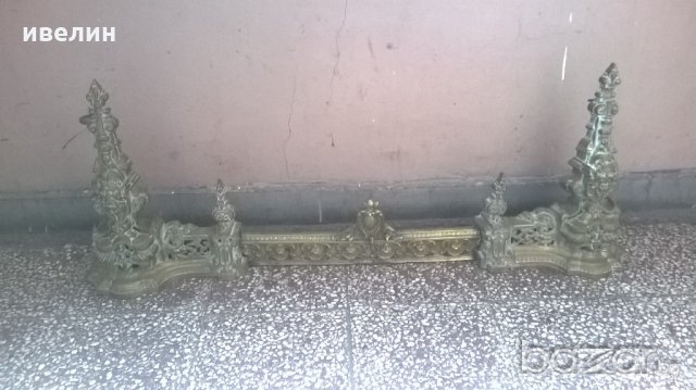 барокови декорация пред камина