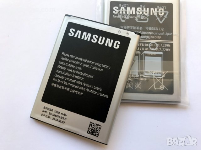 Батерия за Samsung Galaxy S4 Mini i9195 B500BE, снимка 3 - Оригинални батерии - 25483965
