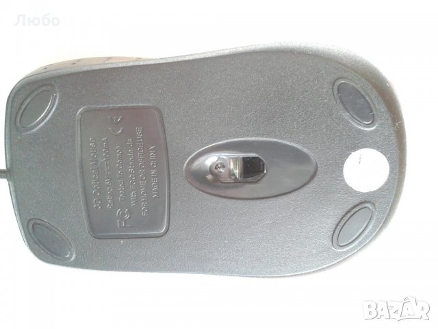 Червена USB мишка Lenovo, снимка 4 - Клавиатури и мишки - 25888607