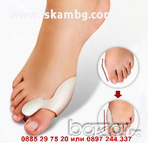 Силиконов разделител за кокалче на крака - код ДВОЕН, снимка 5 - Други - 12394495