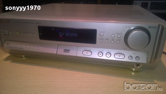 panasonic sa-ht80 dvd home theater sound system-178watts-внос швеицария, снимка 9 - Ресийвъри, усилватели, смесителни пултове - 10362176