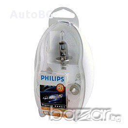К-т лампи Philips H1 Premium + 30% extra light / Set 6 части , снимка 2 - Аксесоари и консумативи - 13659784
