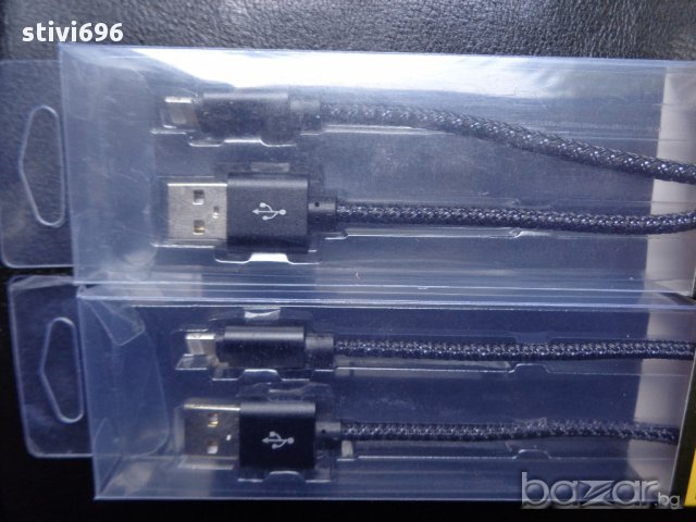 USB кабел за зареждане на телефон 100 см.,, снимка 10 - USB кабели - 16091999