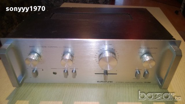 eurofunk model-efa 2000-stereo amplifier-made in japan-нов внос от швеицария, снимка 5 - Ресийвъри, усилватели, смесителни пултове - 9222696