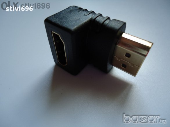 Hdmi преходник 90 градуса. - 4.50 лв.