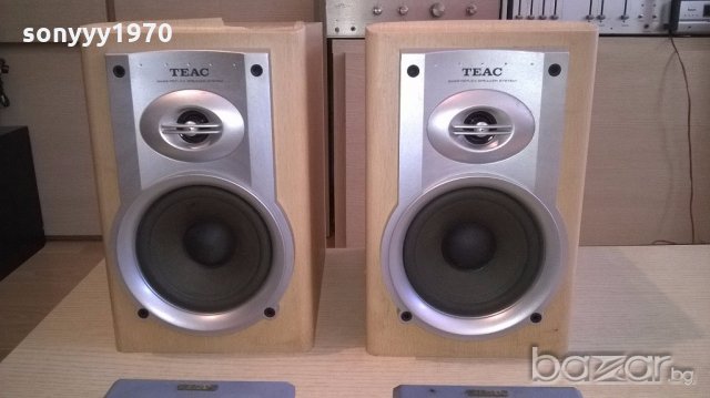 teac-2х50w/6ohm-2бр тонколони-28х26х17см-внос швеицария, снимка 11 - Тонколони - 18345544