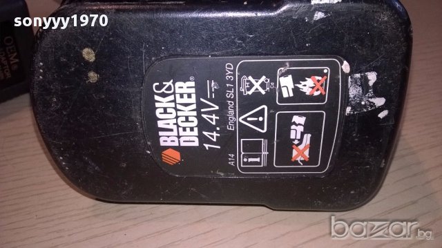 Blаck&decker-винтоверт14.4в-комплект-внос швеицария, снимка 7 - Винтоверти - 14683706