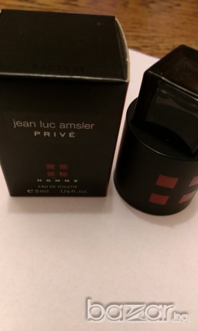 Миниатюра с парфюм  Jean Luc Amsler Prive Homme 5 мл. мъжки., снимка 1 - Мъжки парфюми - 7518149