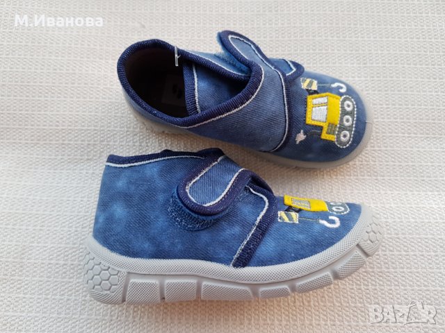 Нови детски пантофи Bambulini №21, снимка 2 - Бебешки обувки - 22662690
