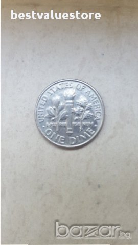 Монета 10 Американски Цента 2005г. / 2005 1 US Dime KM# 195a