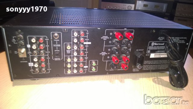 sherwood rvd-6095 rds-av receiver 500watts-от швеицария, снимка 8 - Ресийвъри, усилватели, смесителни пултове - 8788035