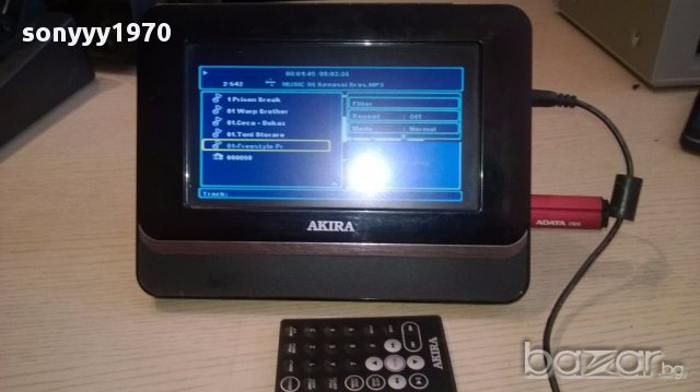 Akira-cd/dvd/usb/card+adapter+remote-внос швеицария