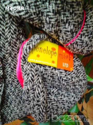 Топло палтенце с шапчица за госпожица, снимка 3 - Детски якета и елеци - 16421580