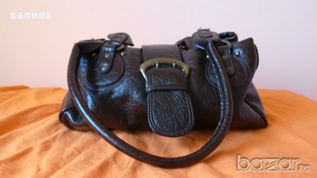Кафява чанта от много мека еко кожа, снимка 3 - Чанти - 10409461
