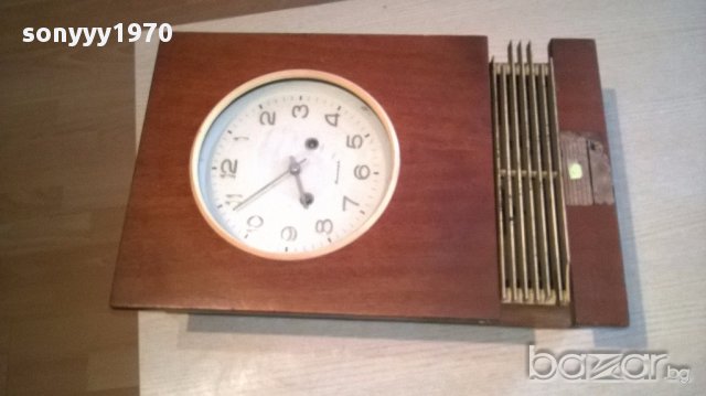 АНТИК-Руски ретро часовник-за ремонт за колекция-47х30х15см, снимка 13 - Антикварни и старинни предмети - 17791595